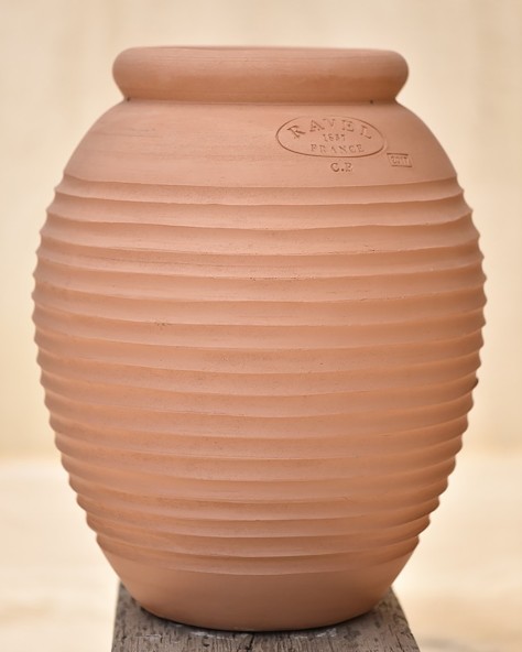 Pottery Mediterranean Jar Striee